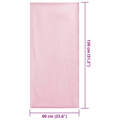 Asciugamani per Sedia Outdoor 2 pcs Rosa 130 x 60 cm