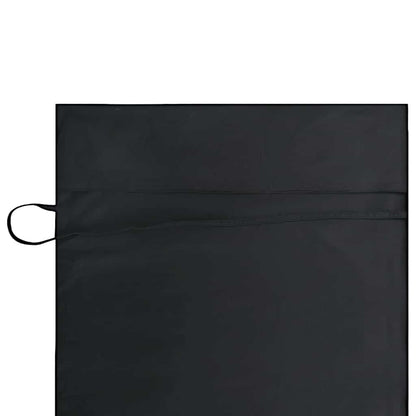 Asciugamani per lettino 2 pcs Nero 210 x 75 cm