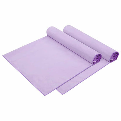 Asciugamani per lettino 2 pcs Viola 210 x 75 cm