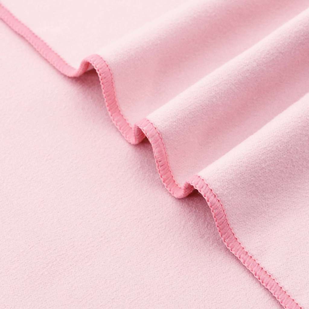 Asciugamani per lettino 2 pcs Rosa 210 x 75 cm