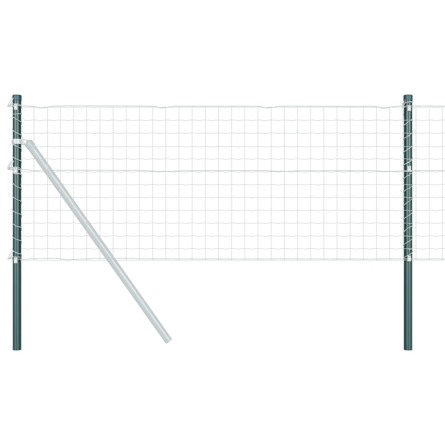 Palo della recinzione 2 pcs Verde 60 cm | homemem39