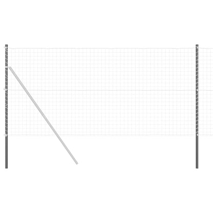 Palo della recinzione 12 pcs Grigio