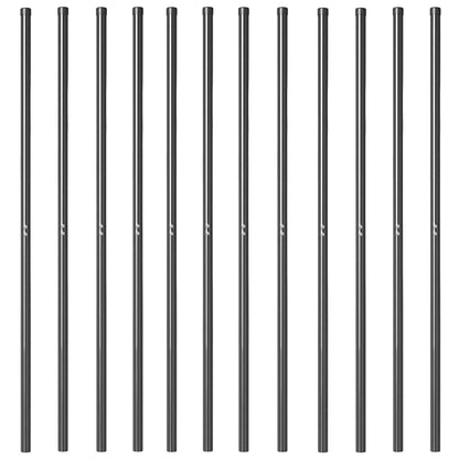 Palo della recinzione 12 pcs Grigio