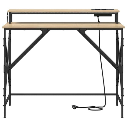 Scrivania Rovere Sonoma 100 x 50 x 86,5 cm Legno multistrato | homemem39