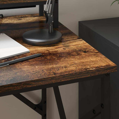 Scrivania Rovere fumé 100 x 50 x 86,5 cm Legno ingegnerizzato