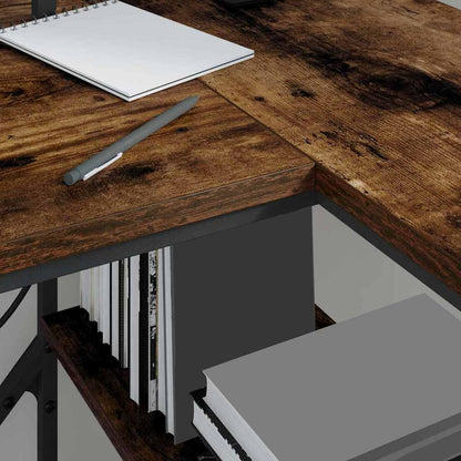Scrivania Rovere fumé 120 x 79 x 86,5 cm Legno ingegnerizzato