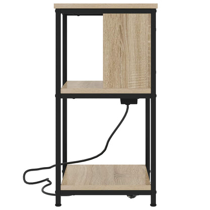 Armadio da Notte 2 pcs Rovere Sonoma 38 x 31 x 61 cm | homemem39
