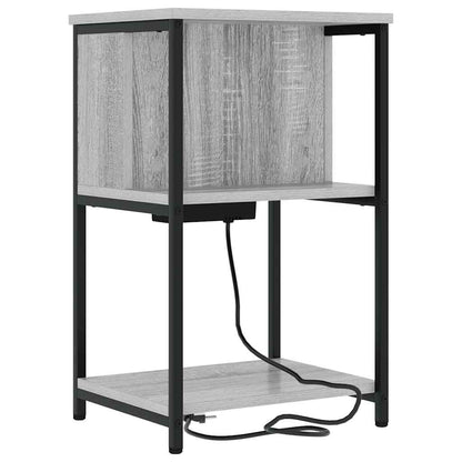 Armadio da Notte Grigio Sonoma 38 x 31 x 61 cm | homemem39