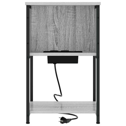 Armadio da Notte Grigio Sonoma 38 x 31 x 61 cm | homemem39