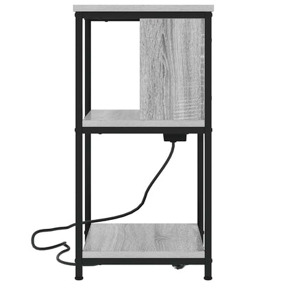 Armadio da Notte 2 pcs Grigio Sonoma 38 x 31 x 61 cm | homemem39