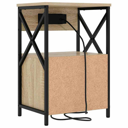 Armadio da Notte 2 pcs Rovere Sonoma 40 x 31 x 60 cm