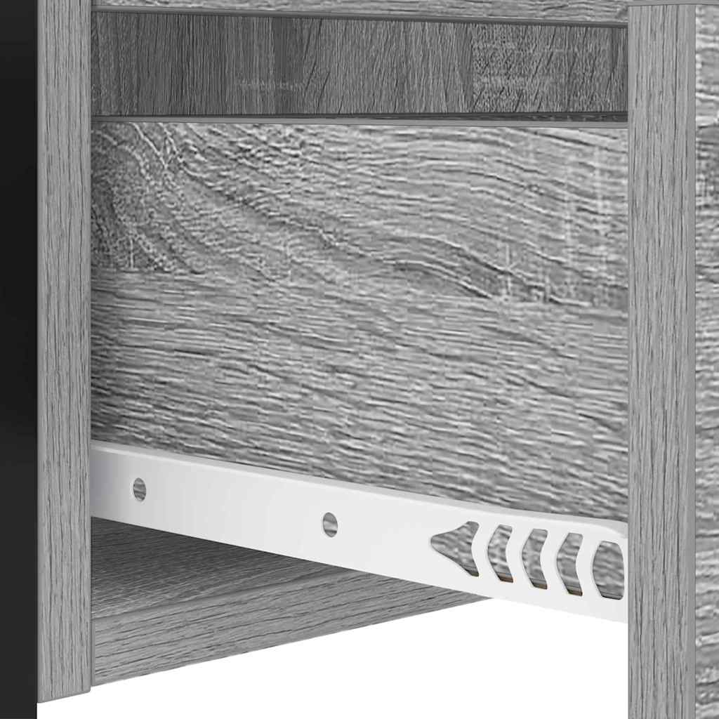Armadio da Notte con cassetto Grigio Sonoma 40 x 31 x 60 cm | homemem39