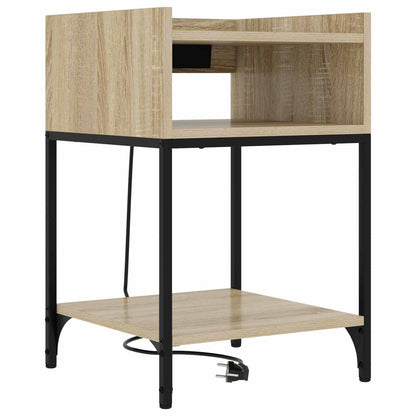 Armadio da Notte 2 pcs Rovere Sonoma 40 x 40 x 61 cm | homemem39