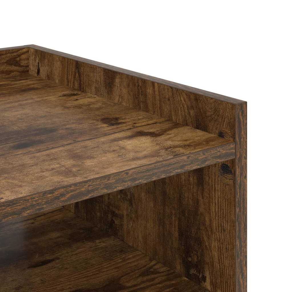 Armadio da Notte 2 pcs Rovere fumé 40 x 40 x 61 cm | homemem39
