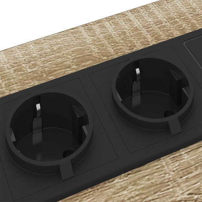 Armadio da Notte 2 pcs Rovere Sonoma 42 x 41 x 61 cm | homemem39