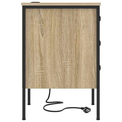 Armadio da Notte 2 pcs Rovere Sonoma 42 x 41 x 61 cm | homemem39