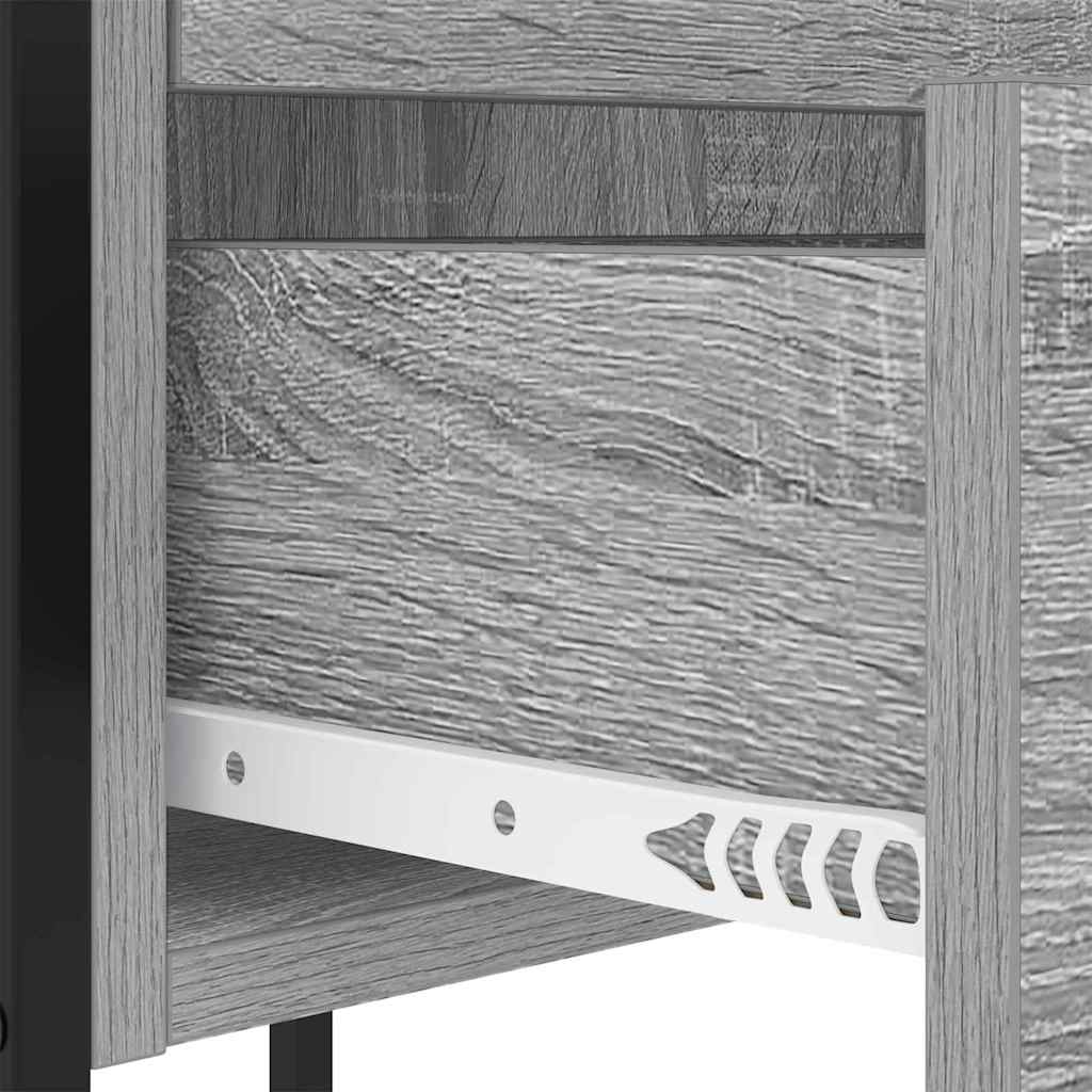 Armadio da Notte con cassetto Grigio Sonoma 42 x 41 x 61 cm | homemem39