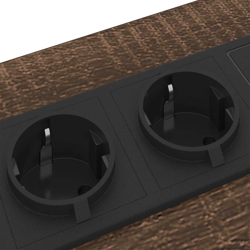 Armadio da Notte con cassetto Rovere Marrone 42 x 41 x 61 cm | homemem39