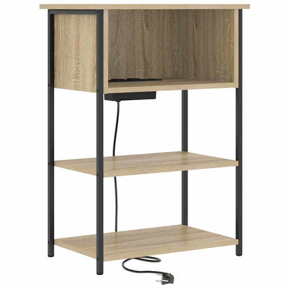 Armadio da Notte Rovere Sonoma 55 x 31 x 76 cm | homemem39