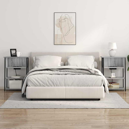 Armadio da Notte Grigio Sonoma 55 x 31 x 76 cm | homemem39