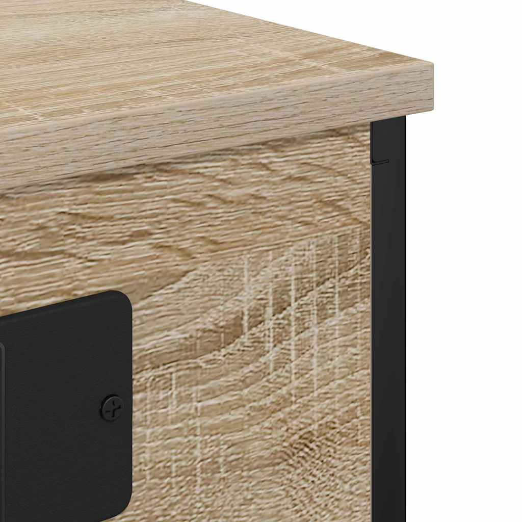 Armadio da Notte Rovere Sonoma 41 x 31 x 51 cm | homemem39