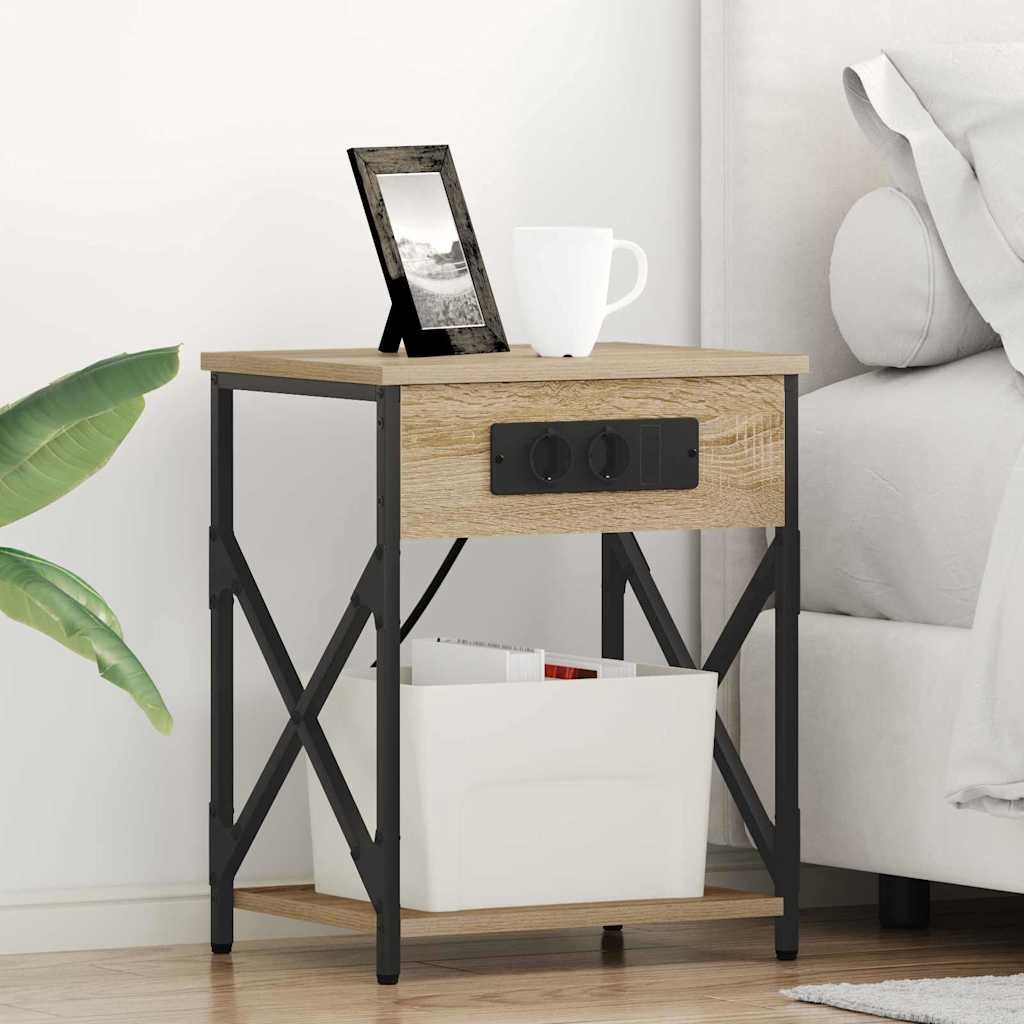 Armadio da Notte Rovere Sonoma 41 x 31 x 51 cm
