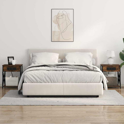 Armadio da Notte Rovere fumé 41 x 31 x 51 cm Legno multistrato | homemem39