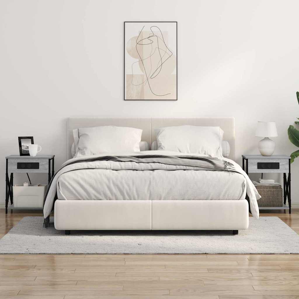 Armadio da Notte Grigio Sonoma 41 x 31 x 51 cm | homemem39