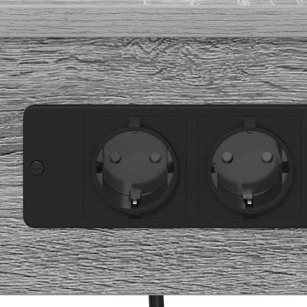 Armadio da Notte 2 pcs Grigio Sonoma 41 x 31 x 51 cm | homemem39