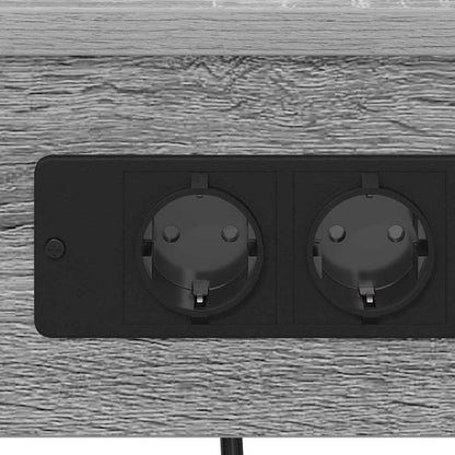 Armadio da Notte 2 pcs Grigio Sonoma 41 x 31 x 51 cm | homemem39