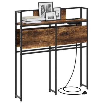 Testata contenitore Rovere fumo 75 cm Legno multistrato