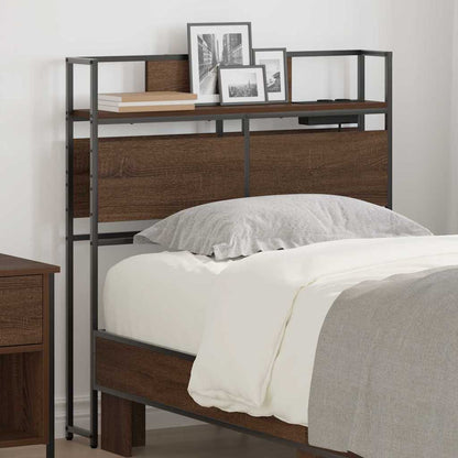 Testata contenitore Rovere marrone 75 cm Legno multistrato