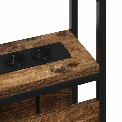 Testata contenitore Rovere fumo 80 cm Legno multistrato