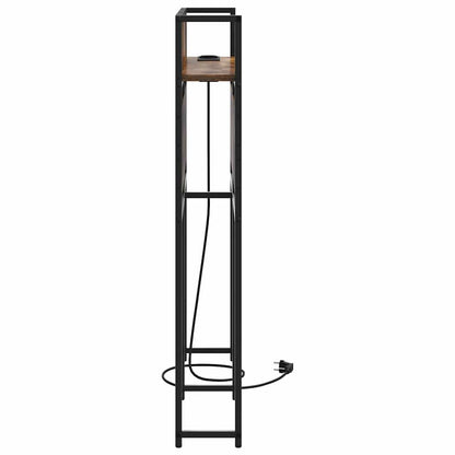 Testata contenitore Rovere fumo 80 cm Legno multistrato