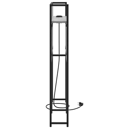 Testata contenitore Grigio sonoma 80 cm Legno multistrato