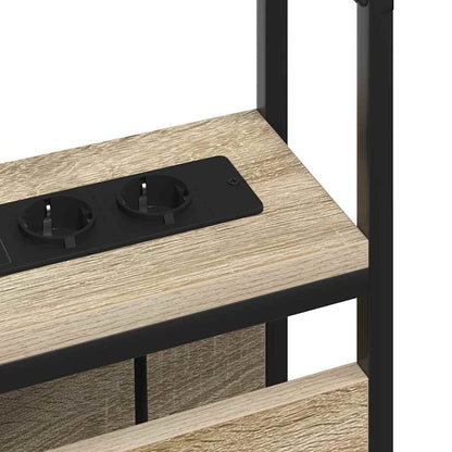 Testata contenitore rovere sonoma 90 cm Legno multistrato