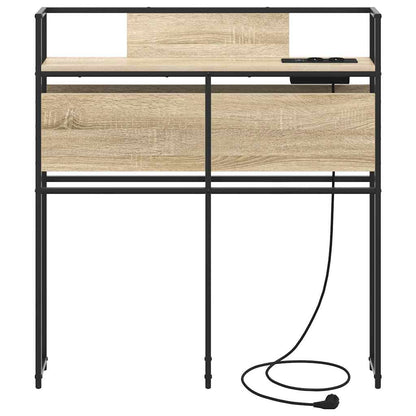 Testata contenitore rovere sonoma 90 cm Legno multistrato