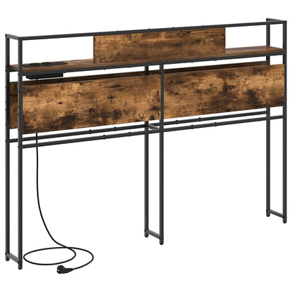 Testata contenitore Rovere fumo 120 cm Legno multistrato