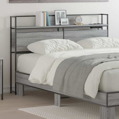 Testata contenitore Grigio sonoma 120 cm Legno multistrato