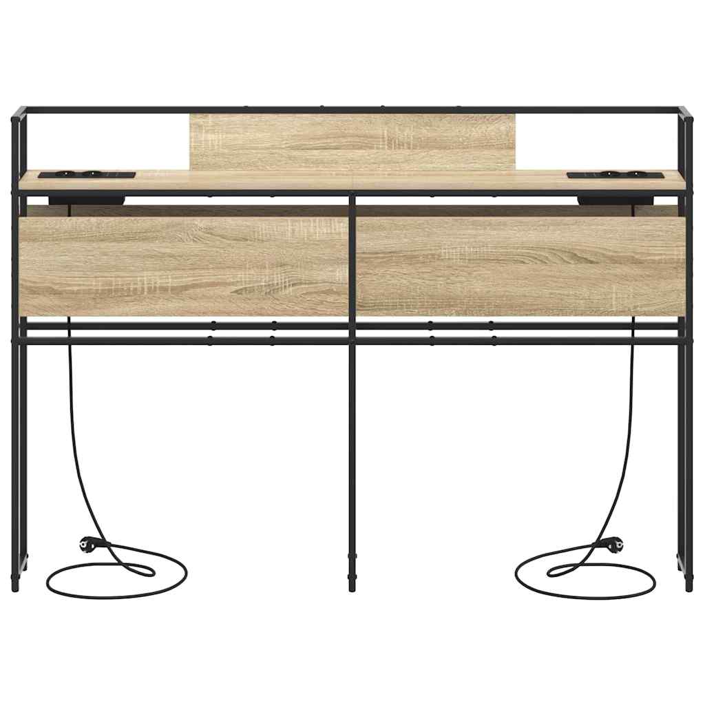 Testata contenitore rovere sonoma 160 cm Legno multistrato