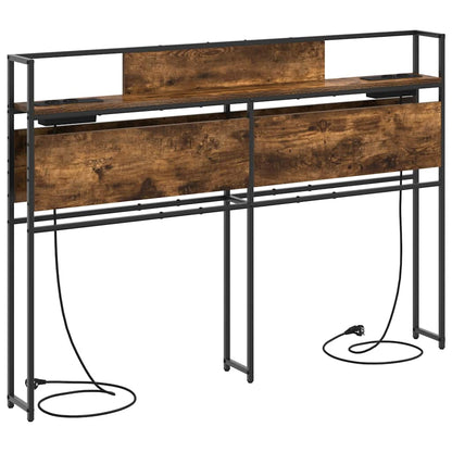 Testata contenitore Rovere fumo 160 cm Legno multistrato