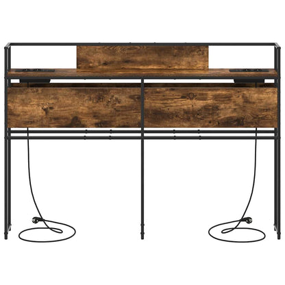 Testata contenitore Rovere fumo 160 cm Legno multistrato