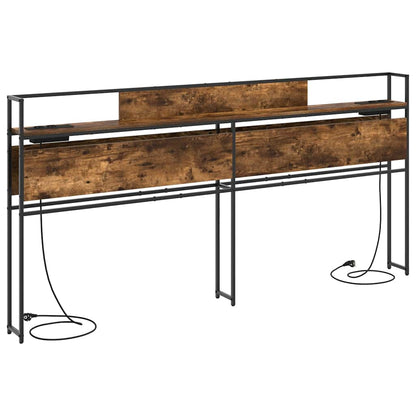 Testata contenitore Rovere fumo 180 cm Legno multistrato