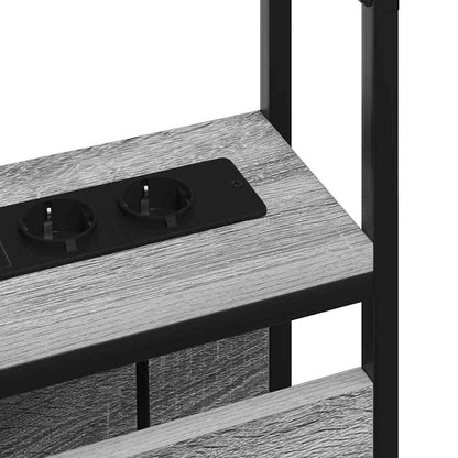 Testata contenitore Grigio sonoma 180 cm Legno multistrato