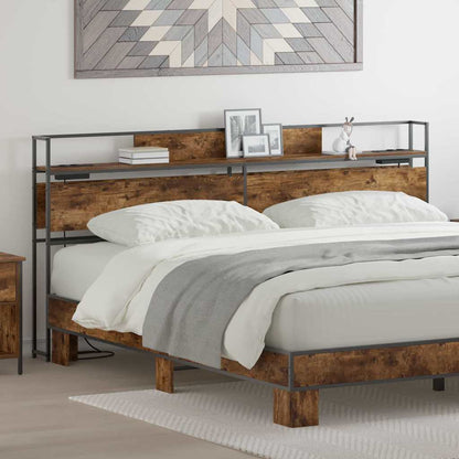 Testata contenitore Rovere fumo 200 cm Legno multistrato