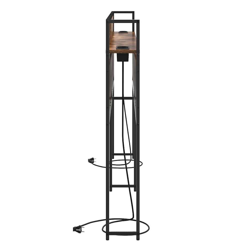 Testata contenitore Rovere fumo 200 cm Legno multistrato