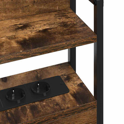 Testata contenitore Rovere fumo 75 cm Legno multistrato