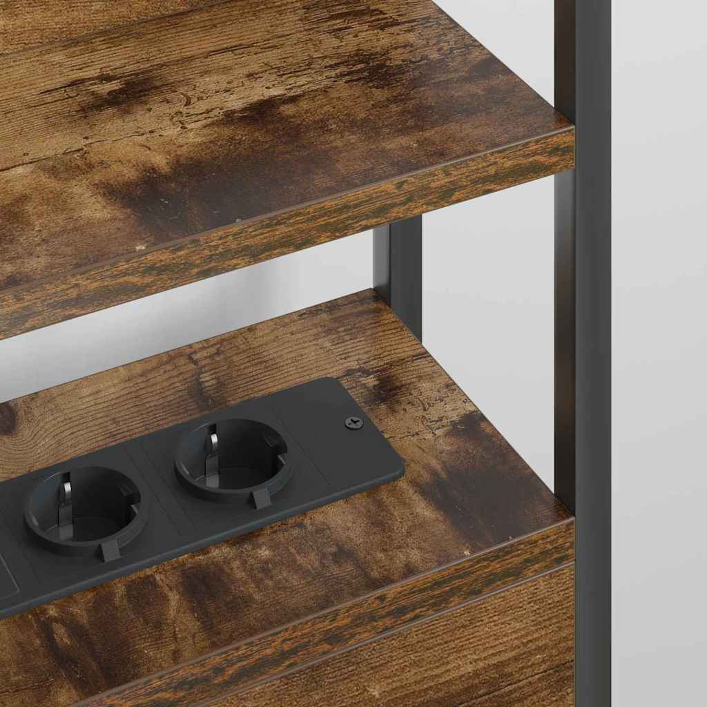 Testata contenitore Rovere fumo 120 cm Legno multistrato