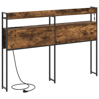 Testata contenitore Rovere fumo 120 cm Legno multistrato