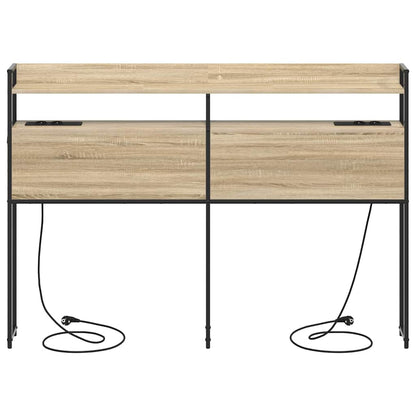 Testata contenitore rovere sonoma 140,5 x 15 x 98 cm